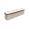 MESA DE TV CON TOPE DE CERAMICA Y BASE BEIGE