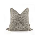 PERFORMANCE POLY WITH EMBROIDERED CROSS STITCH, COFFEE