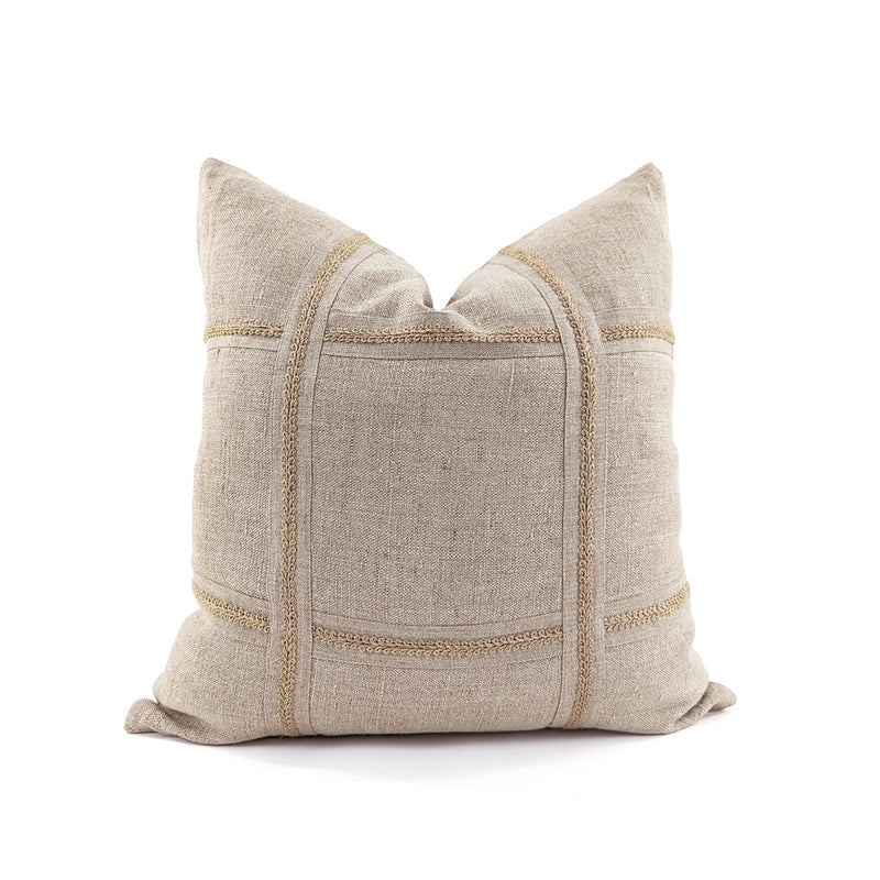 CUSHION, ARTISAN LINEN