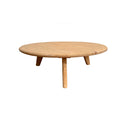 MESA DE CENTRO EN ACABADO DE MADERA NATURAL