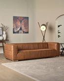 SOFA ESTACIONARIO DE DOS ASIENTOS CHESTERFIELD