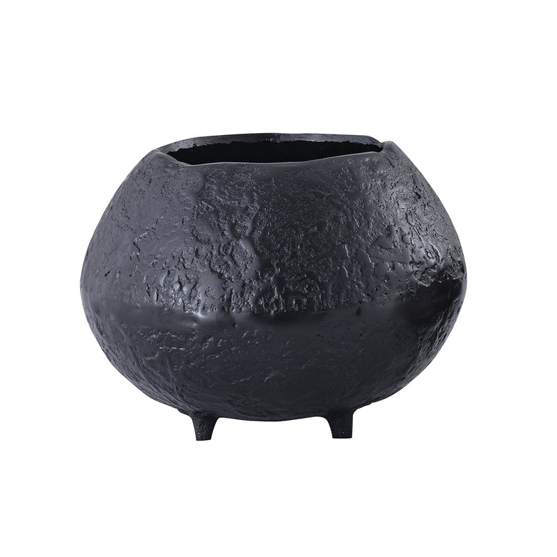 CENTRO DE MESA EN METAL NEGRO