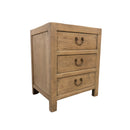 MESA DE NOCHE ACABADO EN MADERA