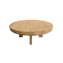 MESA DE CENTRO ACABADO EN MADERA