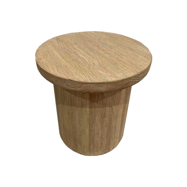 MESA LATERAL ACABADO DE MADERA