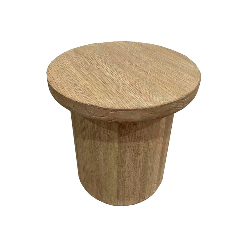 MESA LATERAL ACABADO DE MADERA