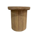 MESA LATERAL ACABADO DE MADERA
