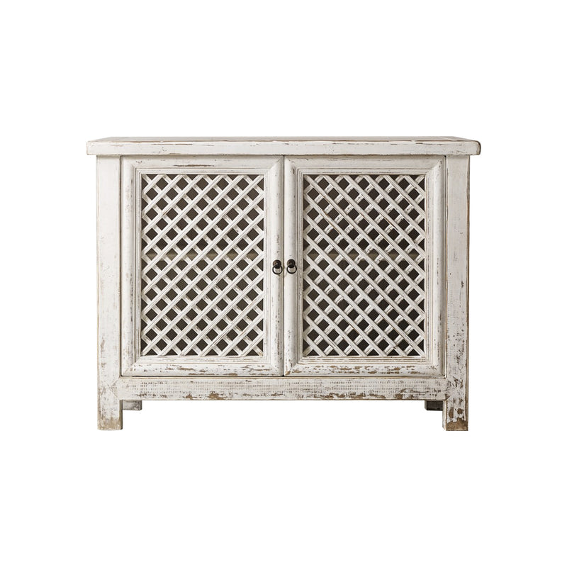 GABINETE EN MADERA BLANCA