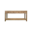 CONSOLA ACABADO DE MADERA