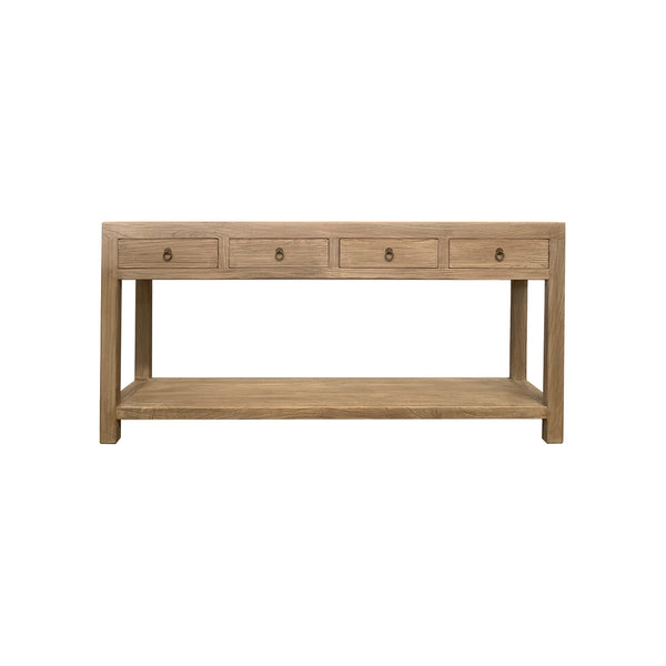CONSOLA ACABADO DE MADERA