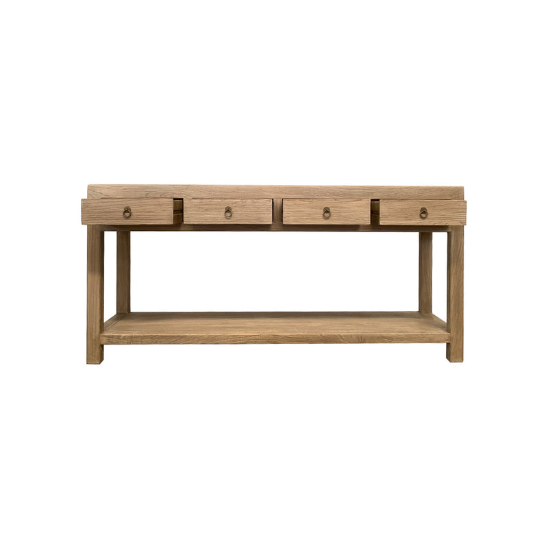 CONSOLA ACABADO DE MADERA