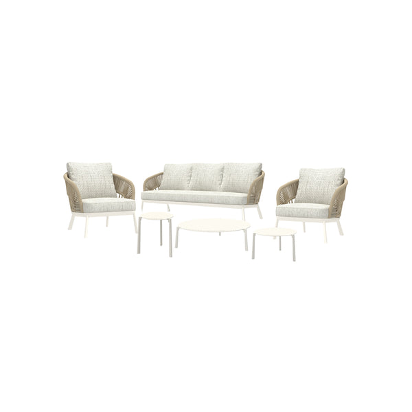 SET DE EXTERIOR ADORA (2*SINGLE SOFA, SOFA, TABLE T541C, L,M,S)