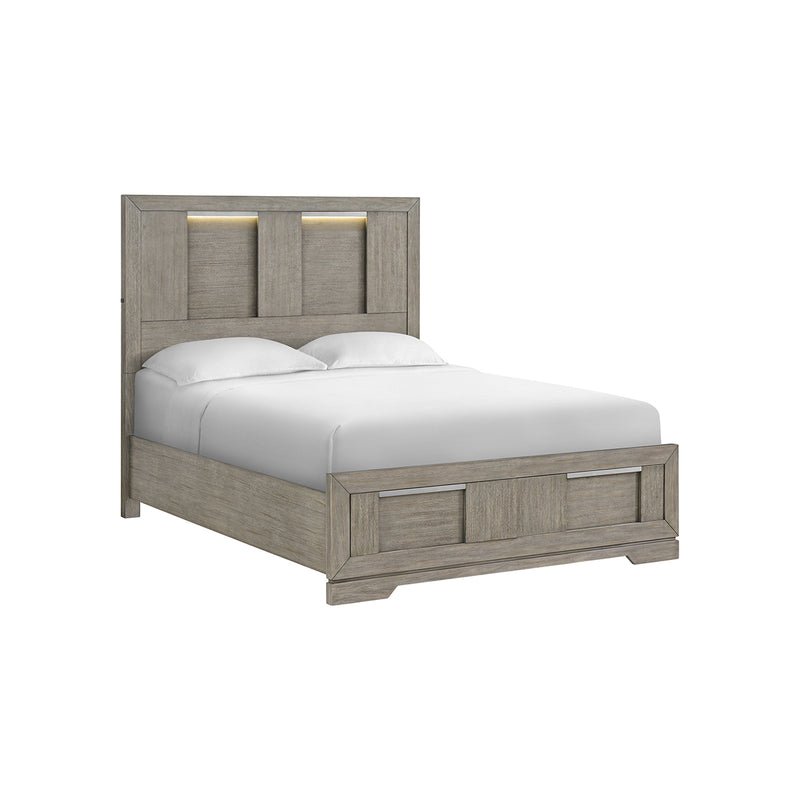 CAMA QUEEN  KELIS CON LUZ LED