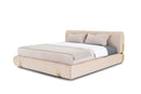 CAMA KING  "22138" + 2 MESITAS DE NOCHE -3PCS