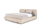 CAMA KING  "22138" + 2 MESITAS DE NOCHE -3PCS