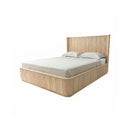 CAMA KING ACABADO DE MADERA NATURAL