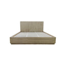 CAMA QUEEN ACABADO DE MADERA NATURAL