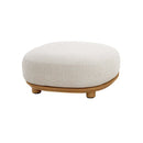 BUTACA DE EXTERIOR BEIGE CON OTTOMAN - 2PCS