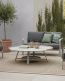 MESA DE CENTRO DE EXTERIOR BEIGE