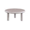MESA DE CENTRO DE EXTERIOR TOPE DE CERAMICA Y MARCO BEIGE
