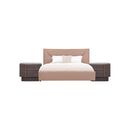 CAMA KING  "23151" + 2 MESITAS DE NOCHE -3PCS