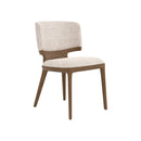 SILLA DE COMEDOR EN TELA BEIGE