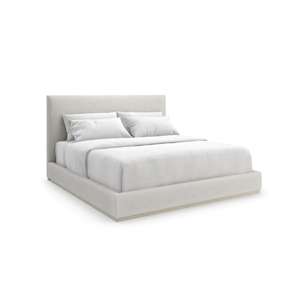 CAMA KING THE BOUTIQUE EN TELA TEXTURIZADA
