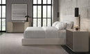 CAMA KING THE BOUTIQUE EN TELA BLANCA