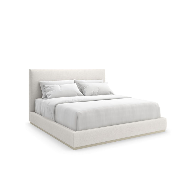 CAMA KING THE BOUTIQUE EN TELA BLANCA