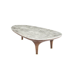 SET DE MESA CENTRO CON TOPES DE MARMOL NATURAL VICTORIA