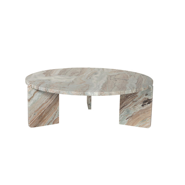 MESA DE CENTRO EN MARMOL