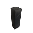 PEDESTAL EN MARMOL NEGRO
