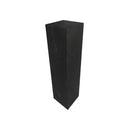 PEDESTAL EN MARMOL NEGRO