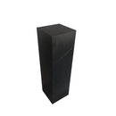 PEDESTAL EN MARMOL NEGRO