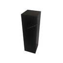 PEDESTAL EN MARMOL NEGRO