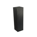 PEDESTAL EN MARMOL NEGRO