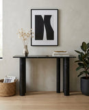 HAVELI BLACK 4 PILLAR CONSOLE TABLE