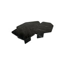 MESA DE CEDNTRO DE MARMOL NEGRO HAVELI