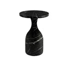 HAVELI BLACK MARBLE CHAMPAGNE TABLE TALL
