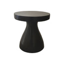 MESA LATERAL EN MARMOL NEGRO