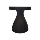 MESA LATERAL EN MARMOL NEGRO