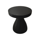 MESA LATERAL EN MARMOL NEGRO