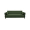 SOFA CAMA EN TELA VERDE