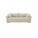 SOFA CAMA EN TELA BEIGE