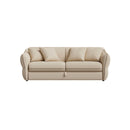 SOFA CAMA EN TELA BEIGE
