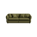 SOFA CAMA EN TELA VERDE