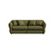SOFA CAMA EN TELA VERDE