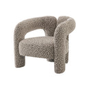 BUTACA ESTACIONARIA EN TELA ESTAMPADA