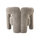 BUTACA ESTACIONARIA EN TELA ESTAMPADA