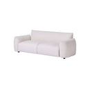 SOFA DE EXTERIOR DE DOS ASIENTOS EN TELA BEIGE